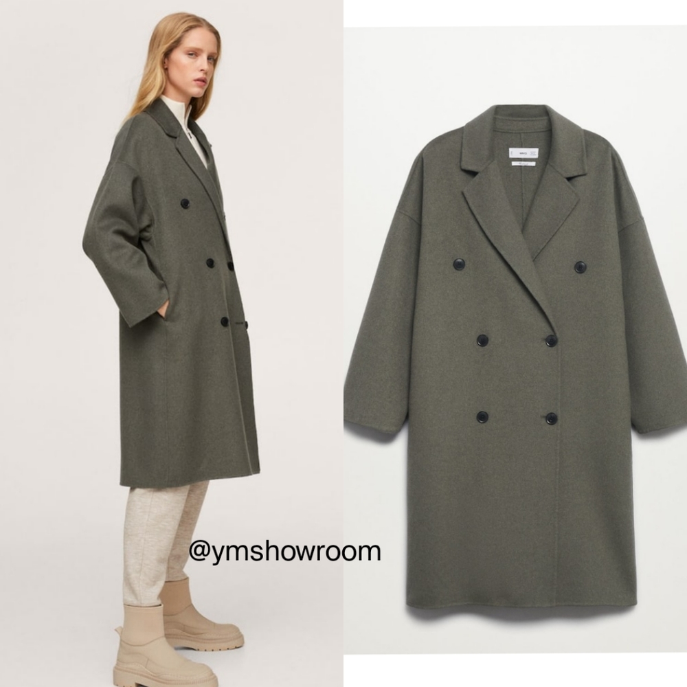MANGO Handmade wool coat - Picture 2 of 12